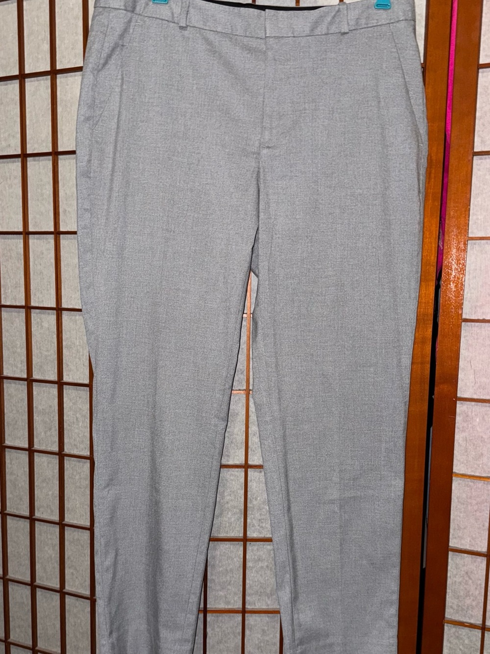 Banana Republic Ryan Curvy Fit Dress Pants (Light Gray) Size 14